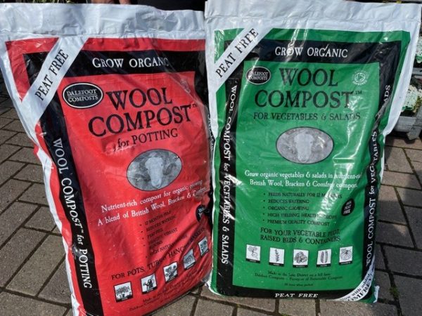 Wool compost